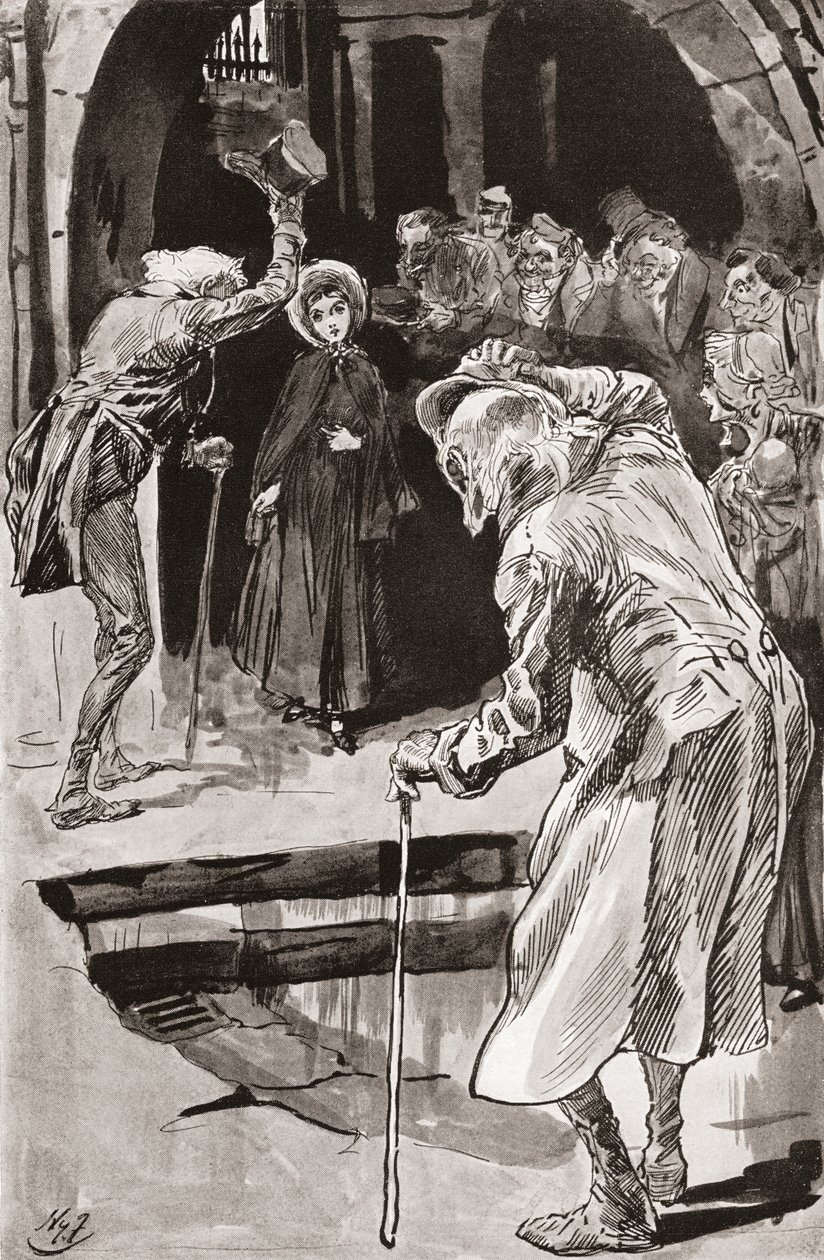 Mała Dorrit. Ilustracja Harry