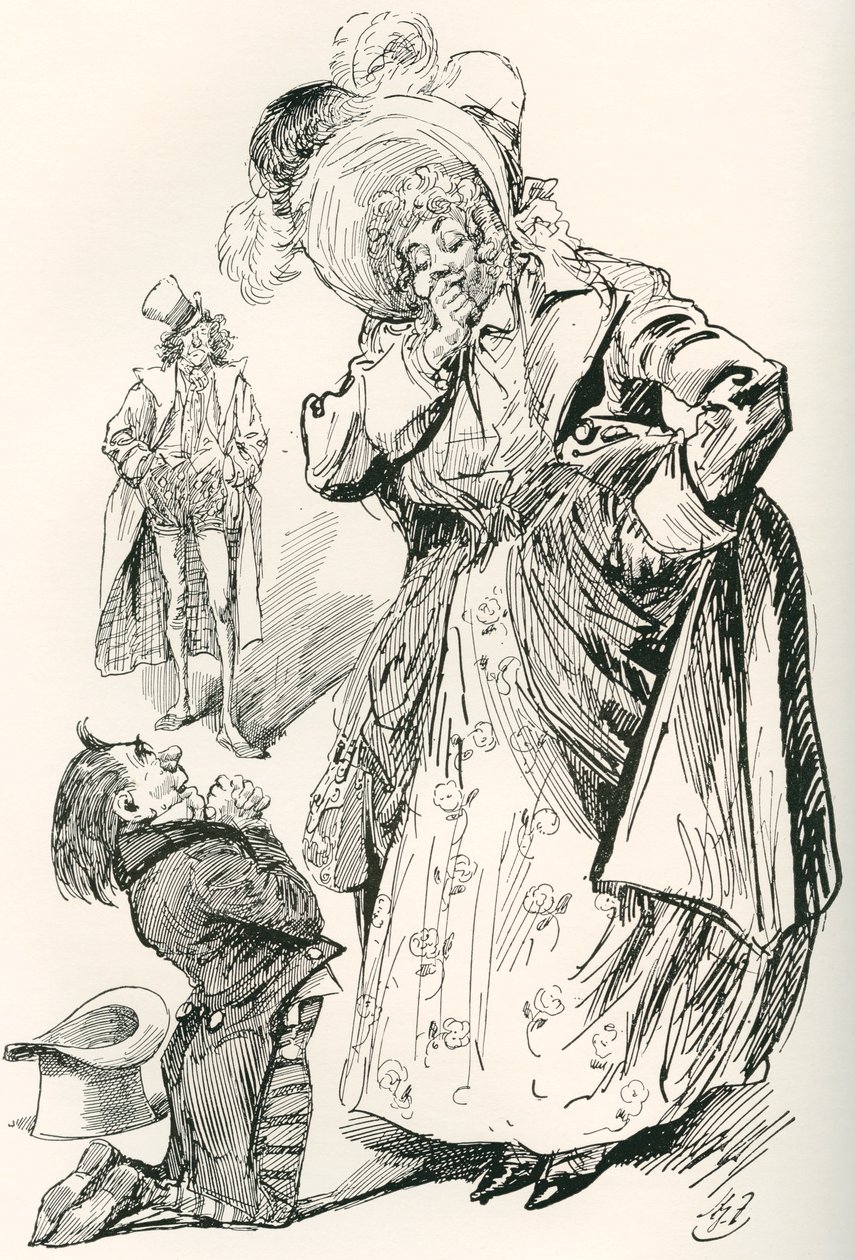 Major Tpschoffki. Ilustracja Harry