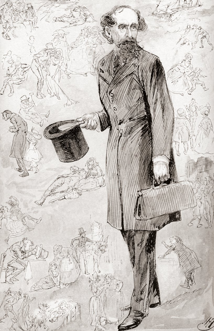 Niekomercyjny podróżnik. Ilustracja Harry