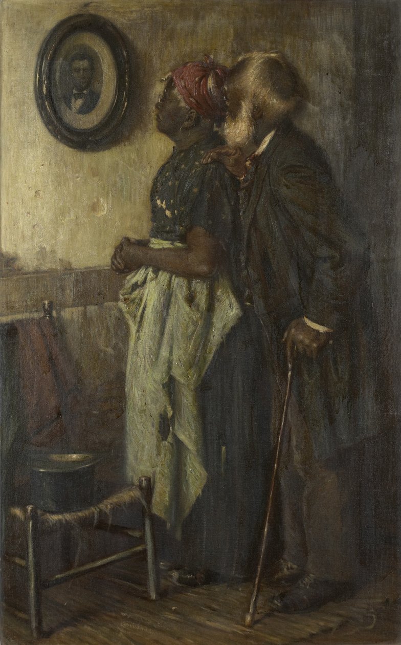 Czy to było najlepsze? 1904 (olej na płótnie) autorstwa Harry Herman Roseland