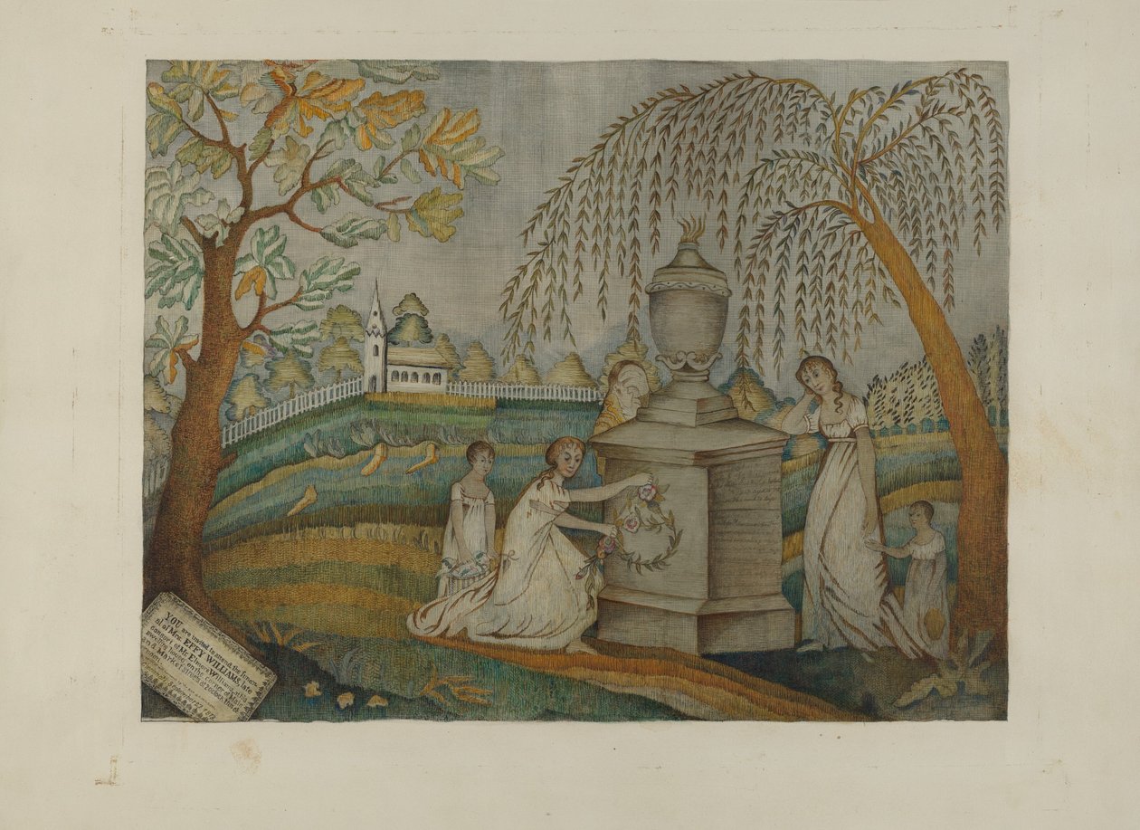 Haft żałobny autorstwa Harry Jennings