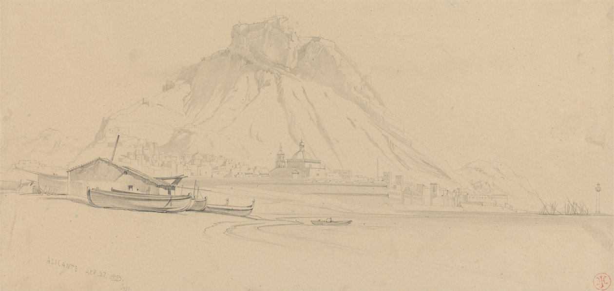 Alicante, Hiszpania autorstwa Harry John Johnson