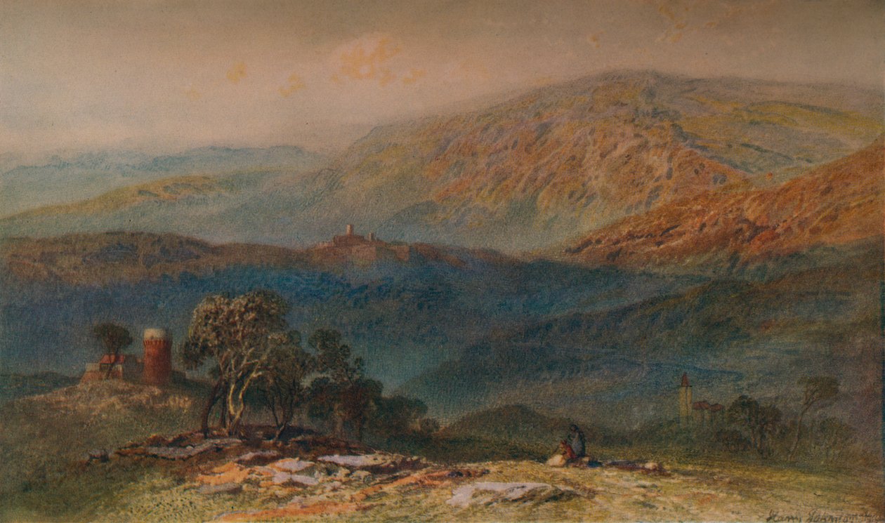W pobliżu Pontremoli, c1863 autorstwa Harry John Johnson