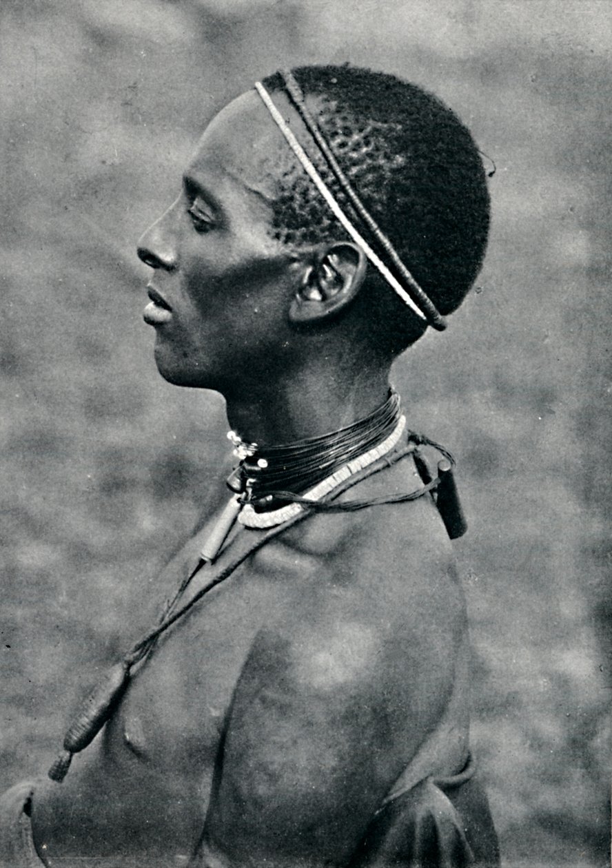 Hima z Mpororo, Afryka Równikowa, na zachód od Victoria Nyanza, 1912 autorstwa Harry Johnston
