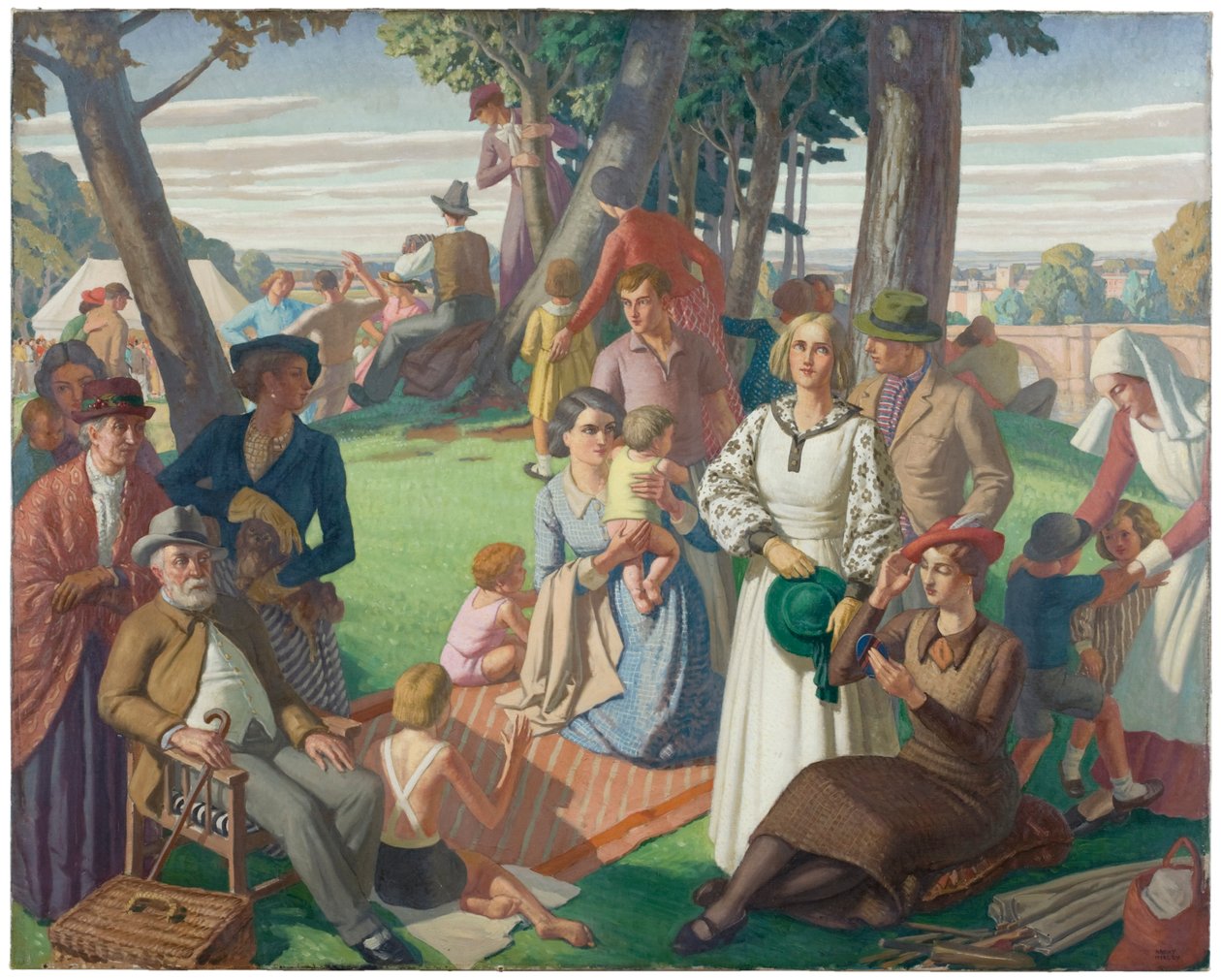 Święto, 1935 autorstwa Harry Morley