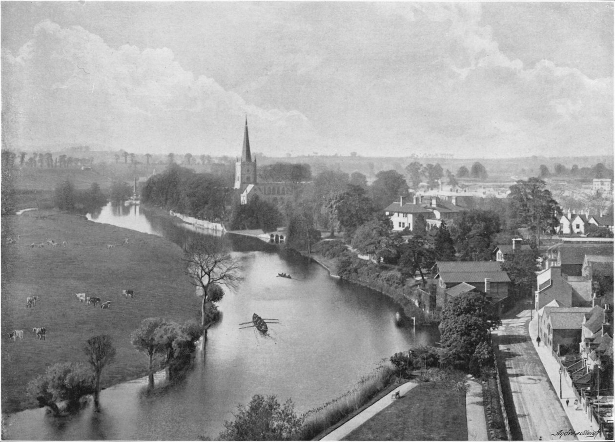 Stratford-on-Avon, c1896 autorstwa Harvey Barton