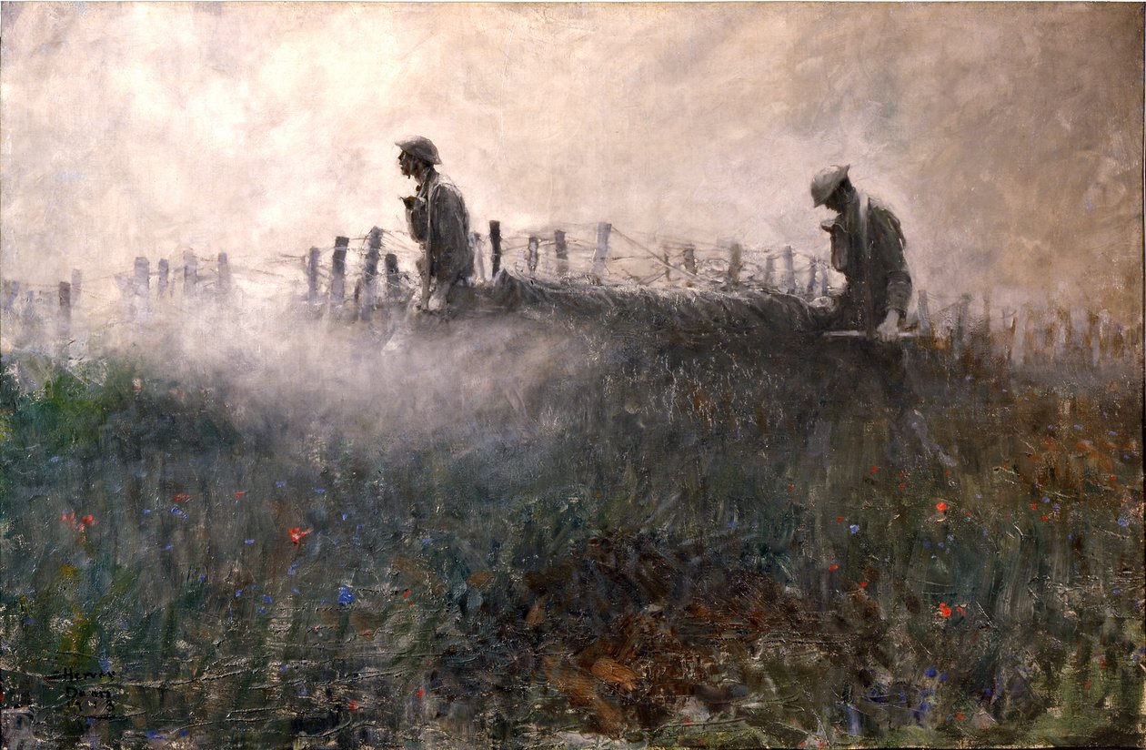 On the Wire autorstwa Harvey T. Dunn