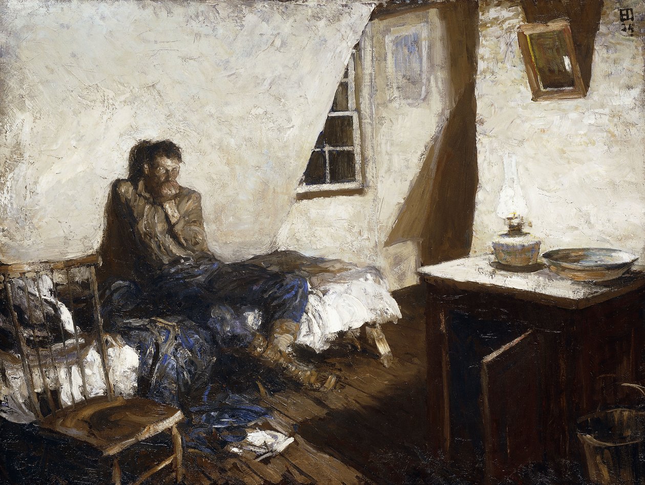 Stary Górnik autorstwa Harvey T. Dunn