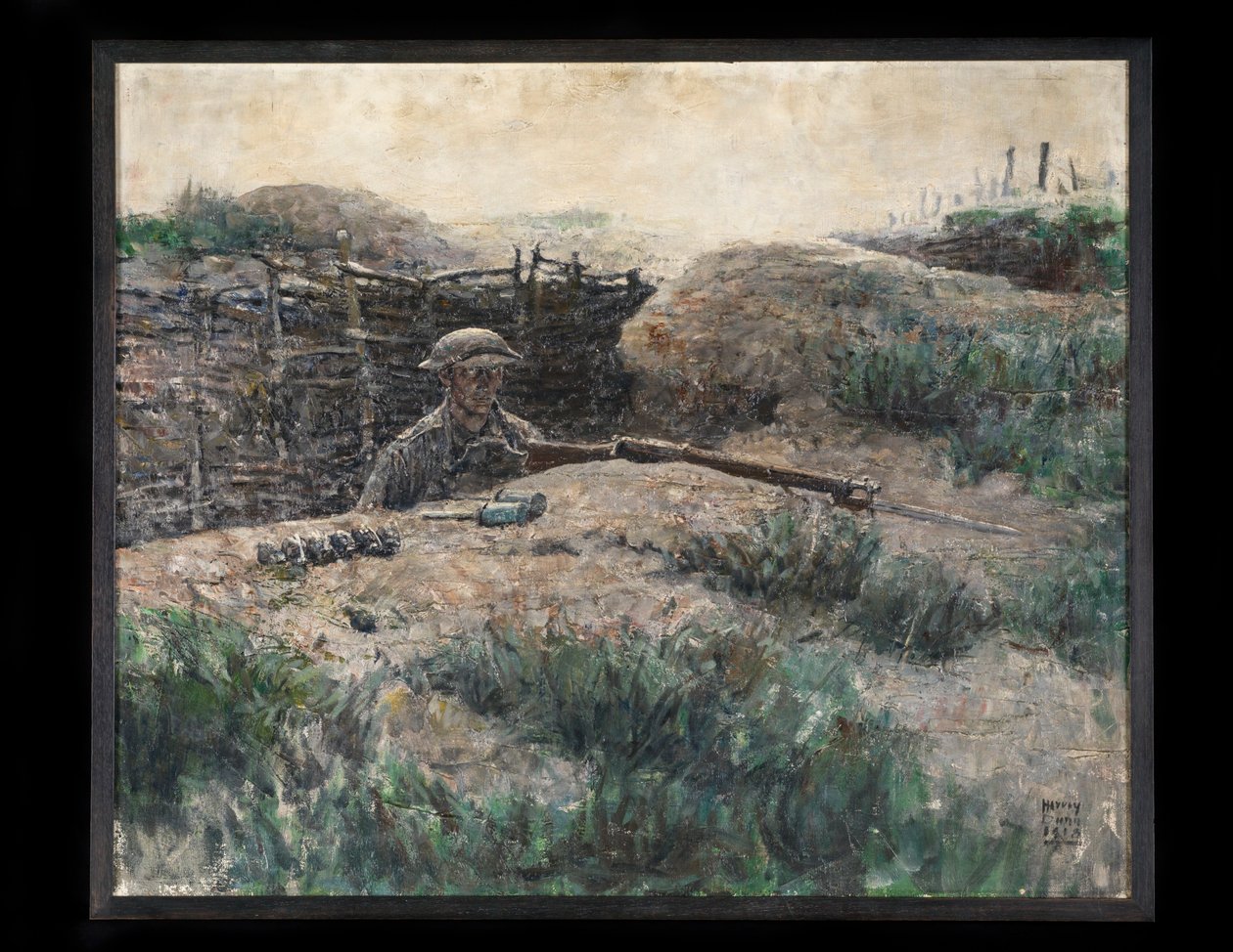Wartownik autorstwa Harvey T. Dunn
