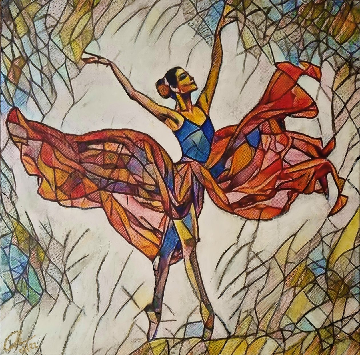 Balerina autorstwa HaskellArt