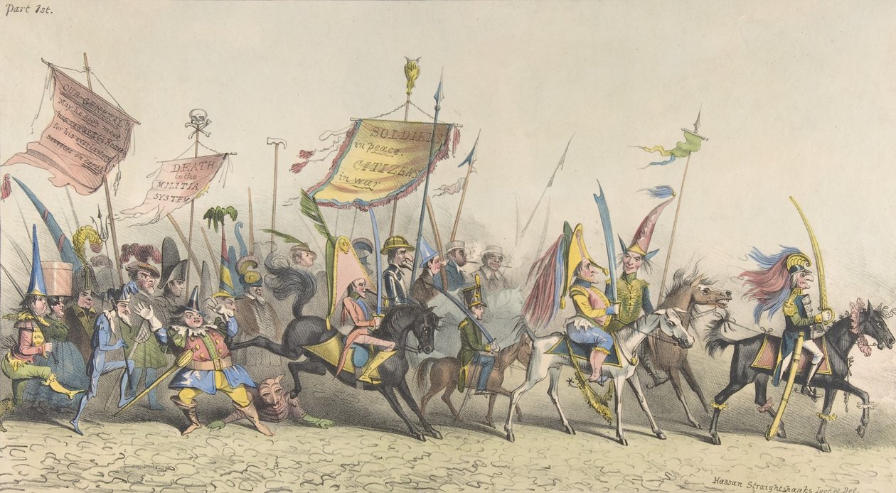 Wielka Fantastyczna Parada, Nowy Jork, 2 grudnia 1833 r. autorstwa Hassan Straightshanks