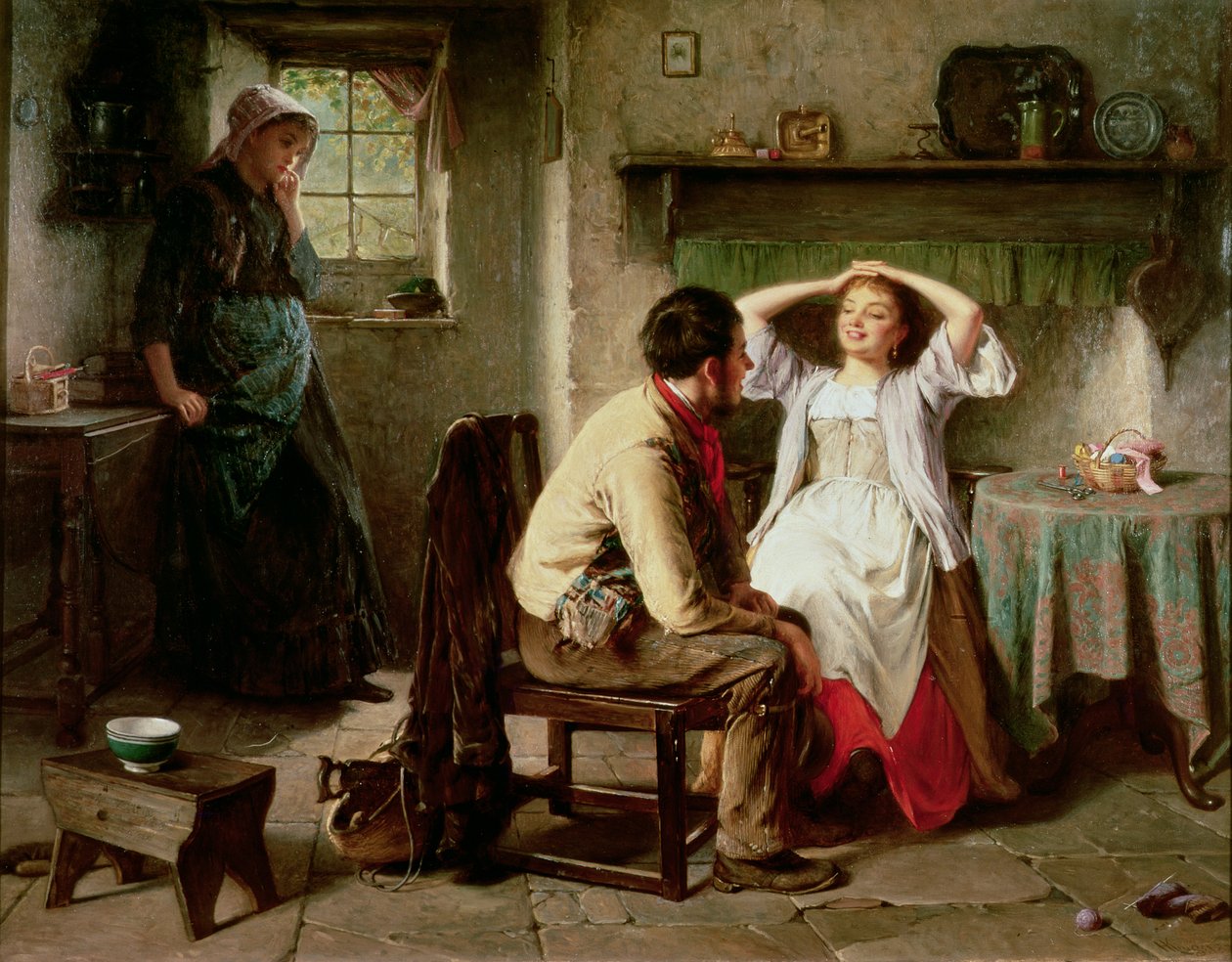 Zazdrość i flirt autorstwa Haynes King