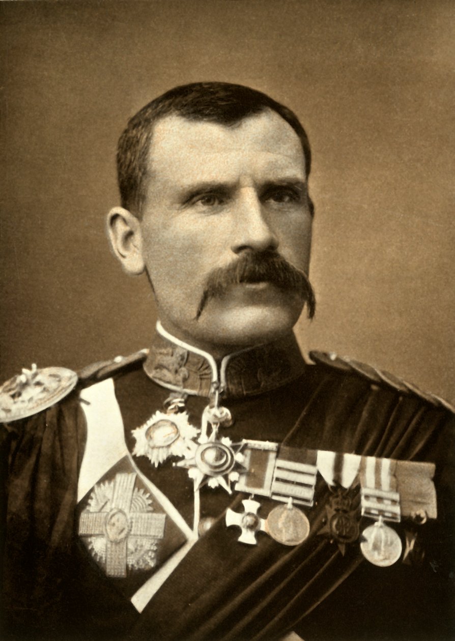 „Generał dywizji Hector A. Macdonald CB”, 1900. autorstwa Heath