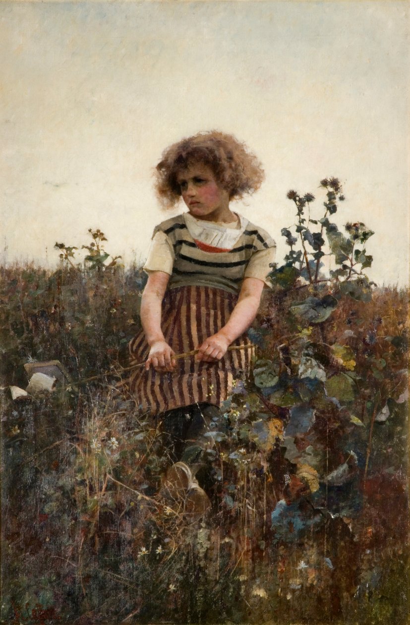 Mały Truant, ok. 1880-1900 autorstwa Hector Caffieri