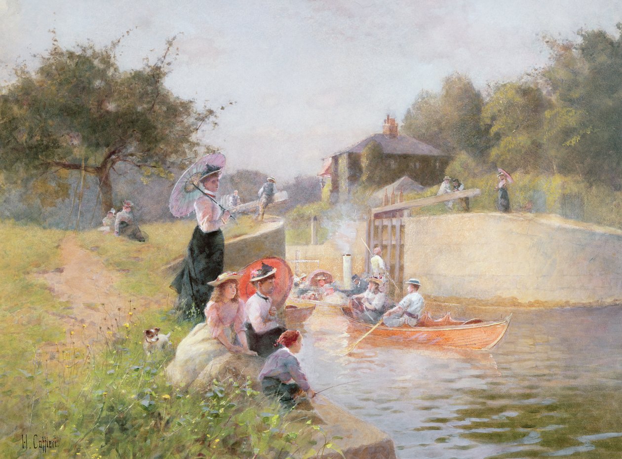 Śluza Marlow autorstwa Hector Caffieri