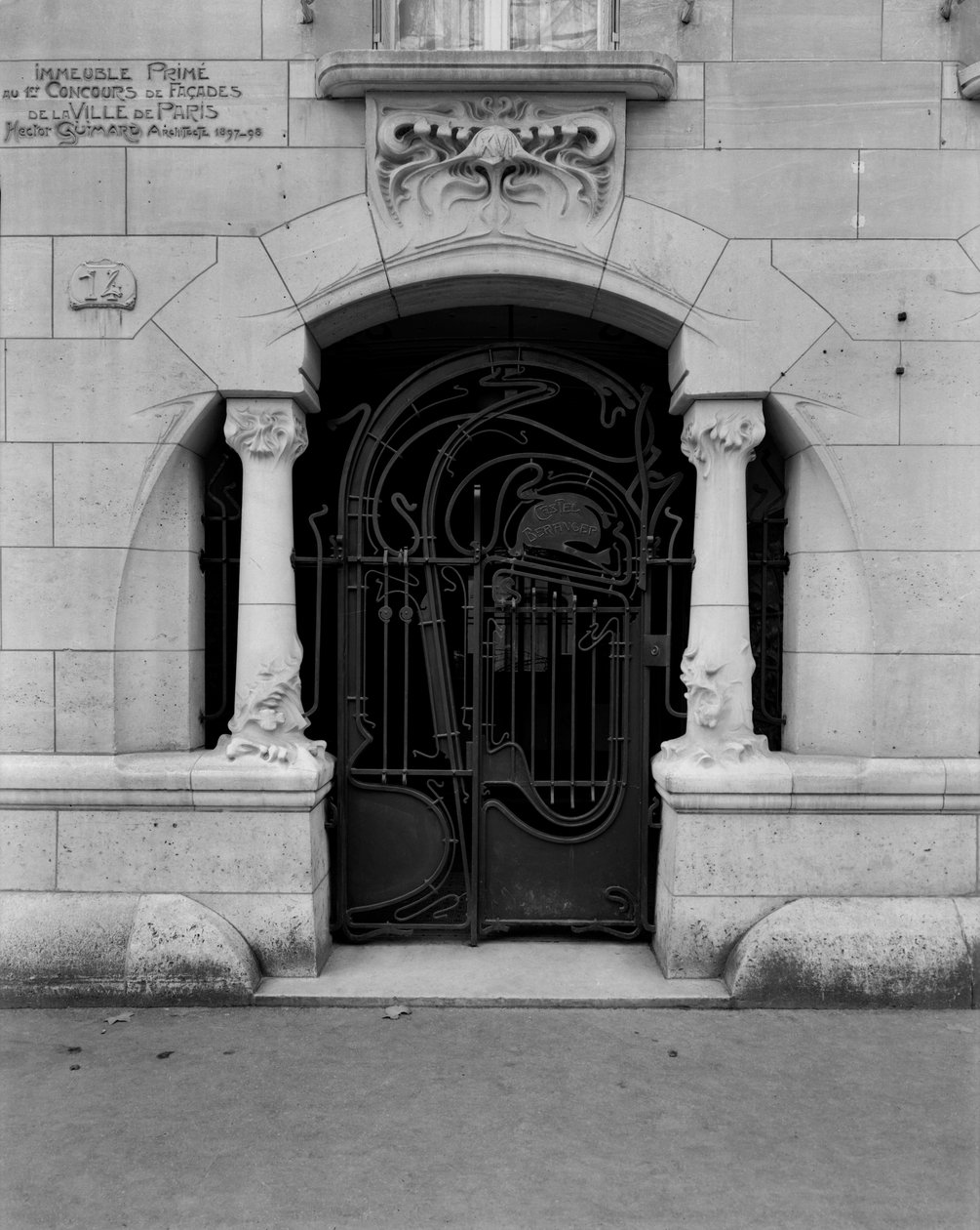 Wejście do Castel Beranger, 1897-98 autorstwa Hector Guimard