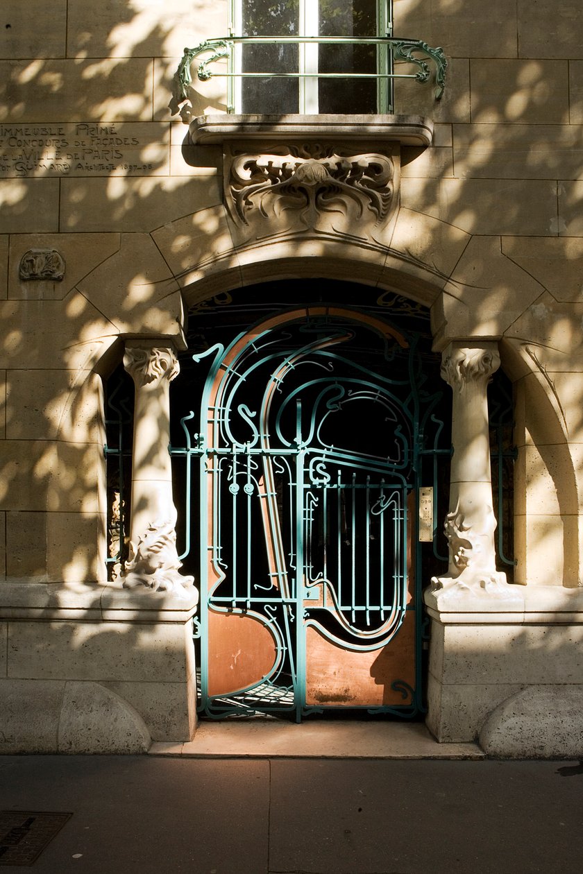 Wejście do Castel Beranger, 1897-98 autorstwa Hector Guimard