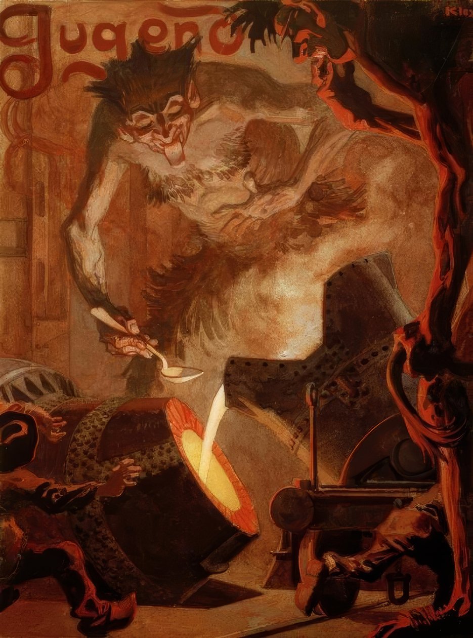 młodzież autorstwa Heinrich Kley