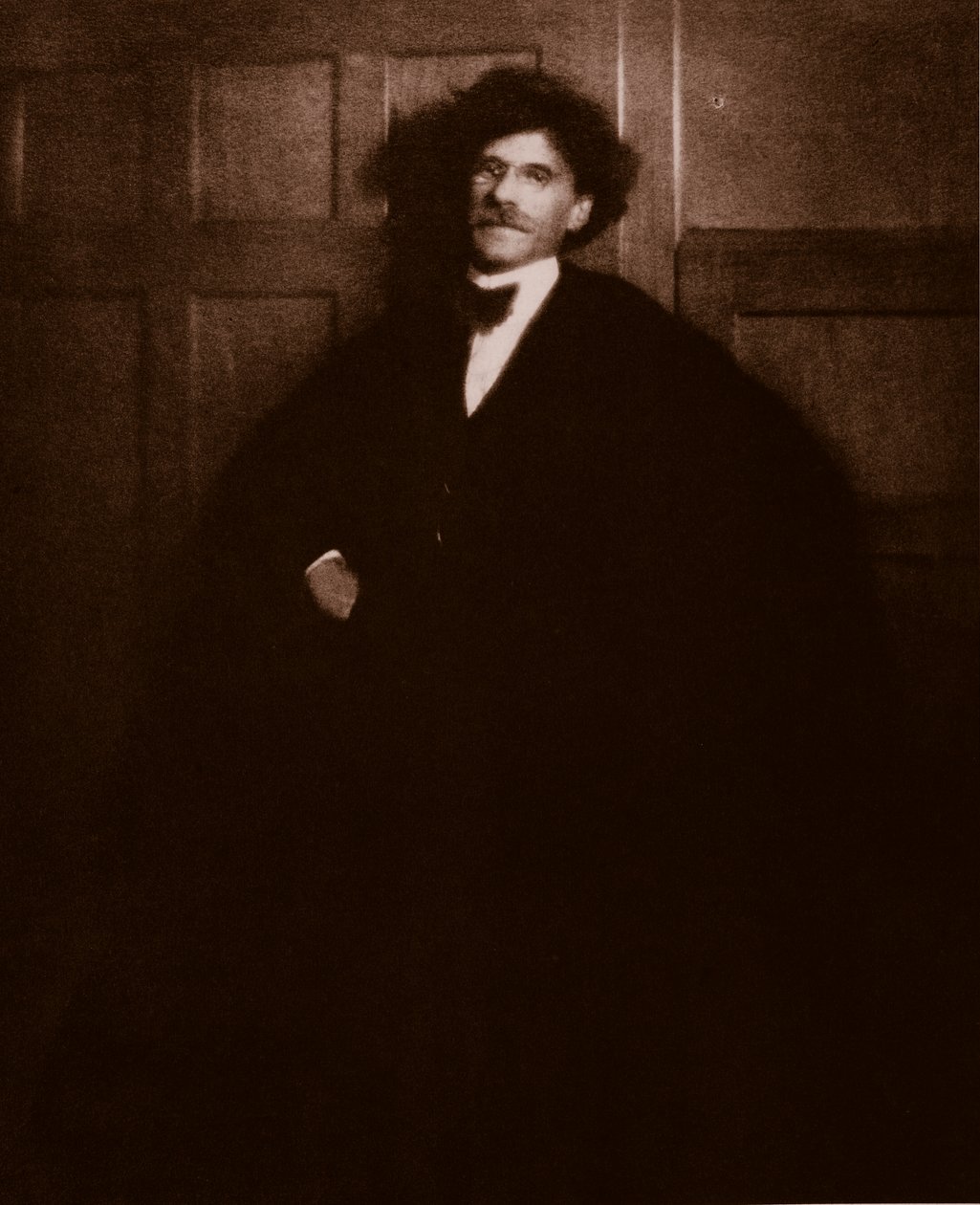 Alfred Stieglitz (zdjęcie w sepii) autorstwa Heinrich Kuhn