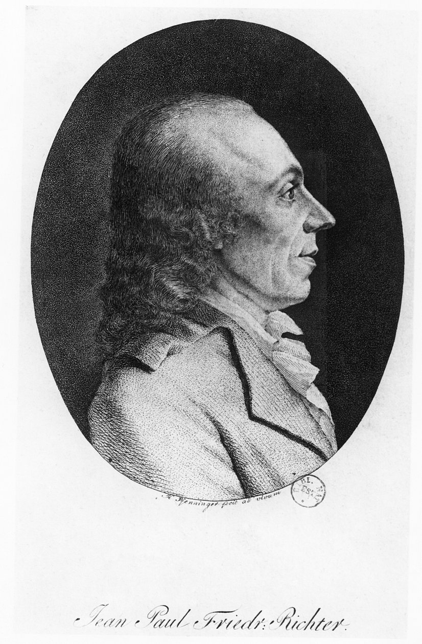 Jean Paul Richter autorstwa Heinrich Pfenninger