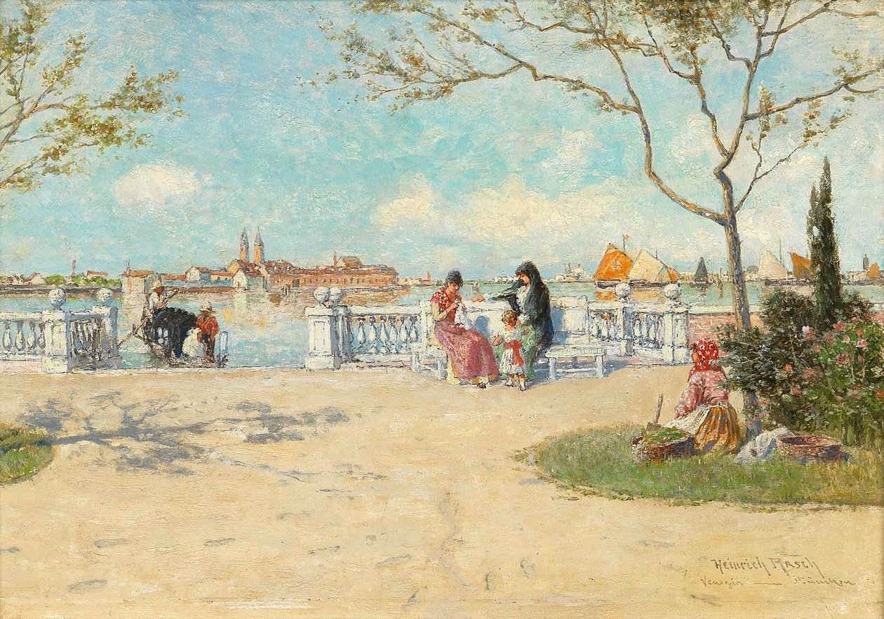 Scena wenecka autorstwa Heinrich Rasch
