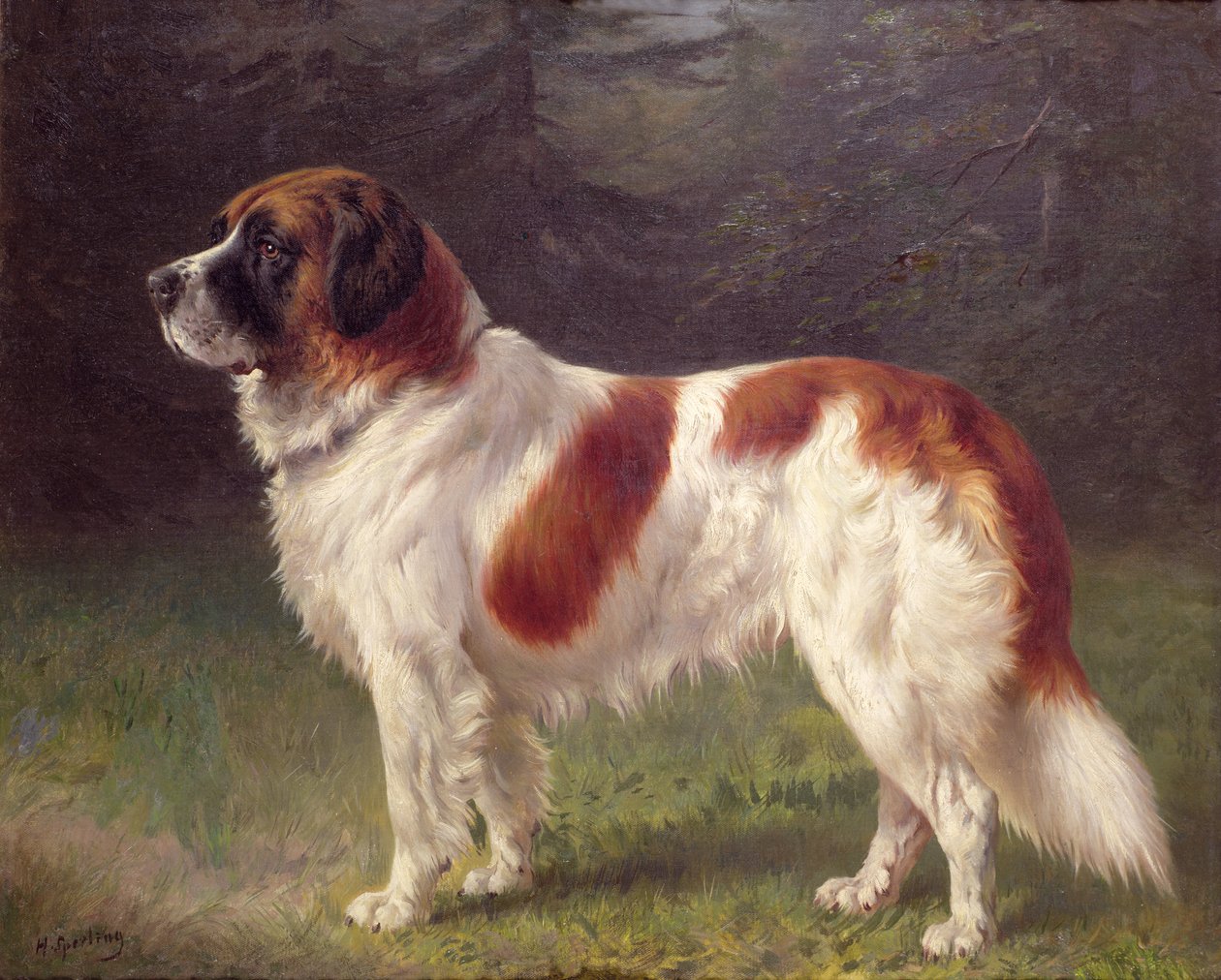 Św. Bernard autorstwa Heinrich Sperling
