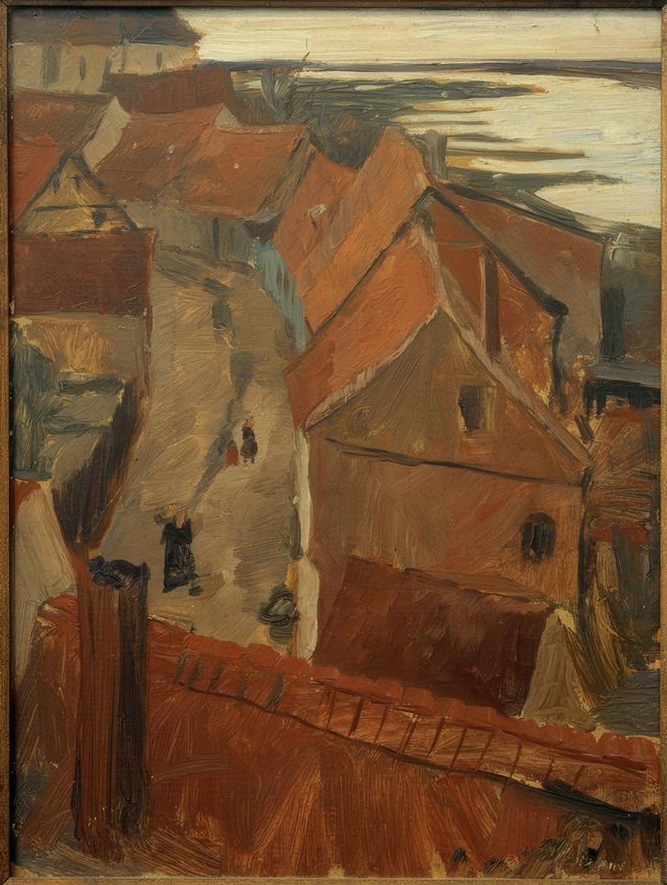 Arneburg nad Łabą autorstwa Heinrich Stegemann