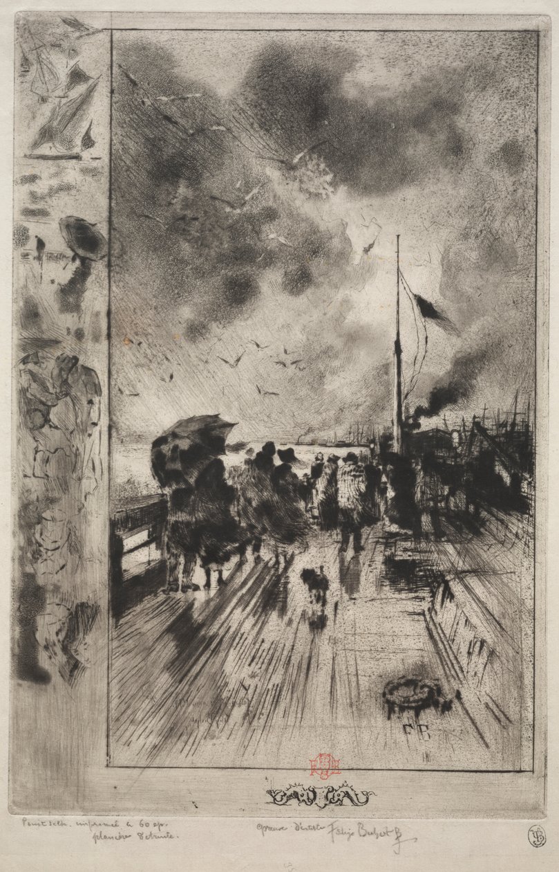 Molo w Anglii autorstwa Heinrich Aldegrever