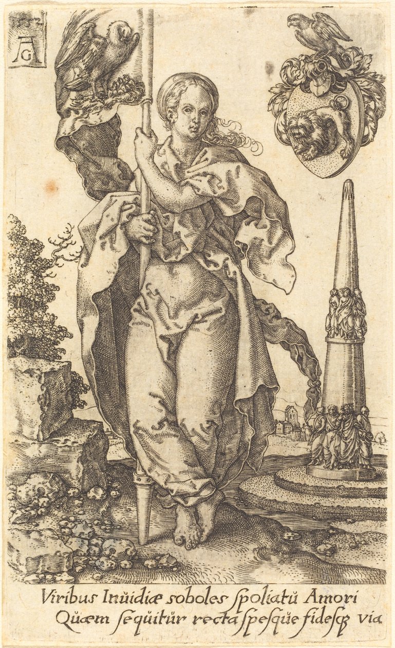 Jałmużna autorstwa Heinrich Aldegrever