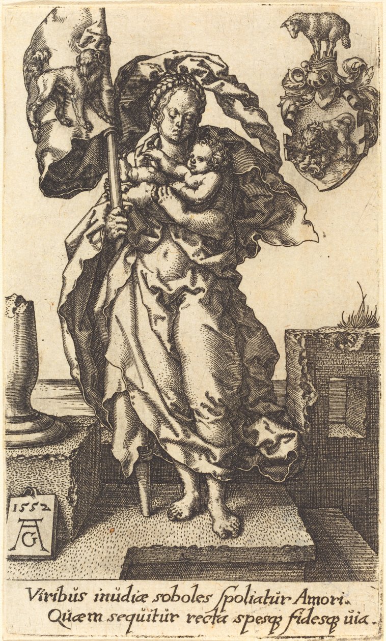 Współczucie autorstwa Heinrich Aldegrever