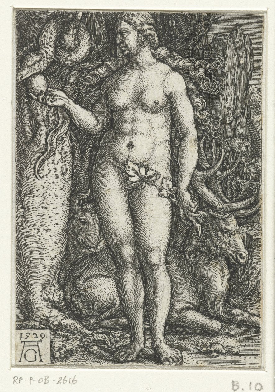 Ewa autorstwa Heinrich Aldegrever