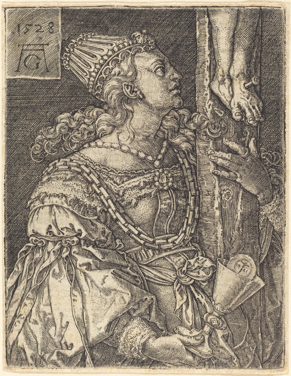 Wiara autorstwa Heinrich Aldegrever
