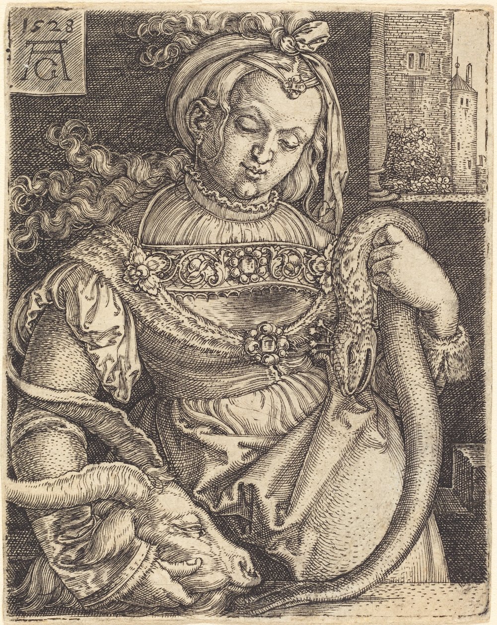 Nieumiarkowanie autorstwa Heinrich Aldegrever