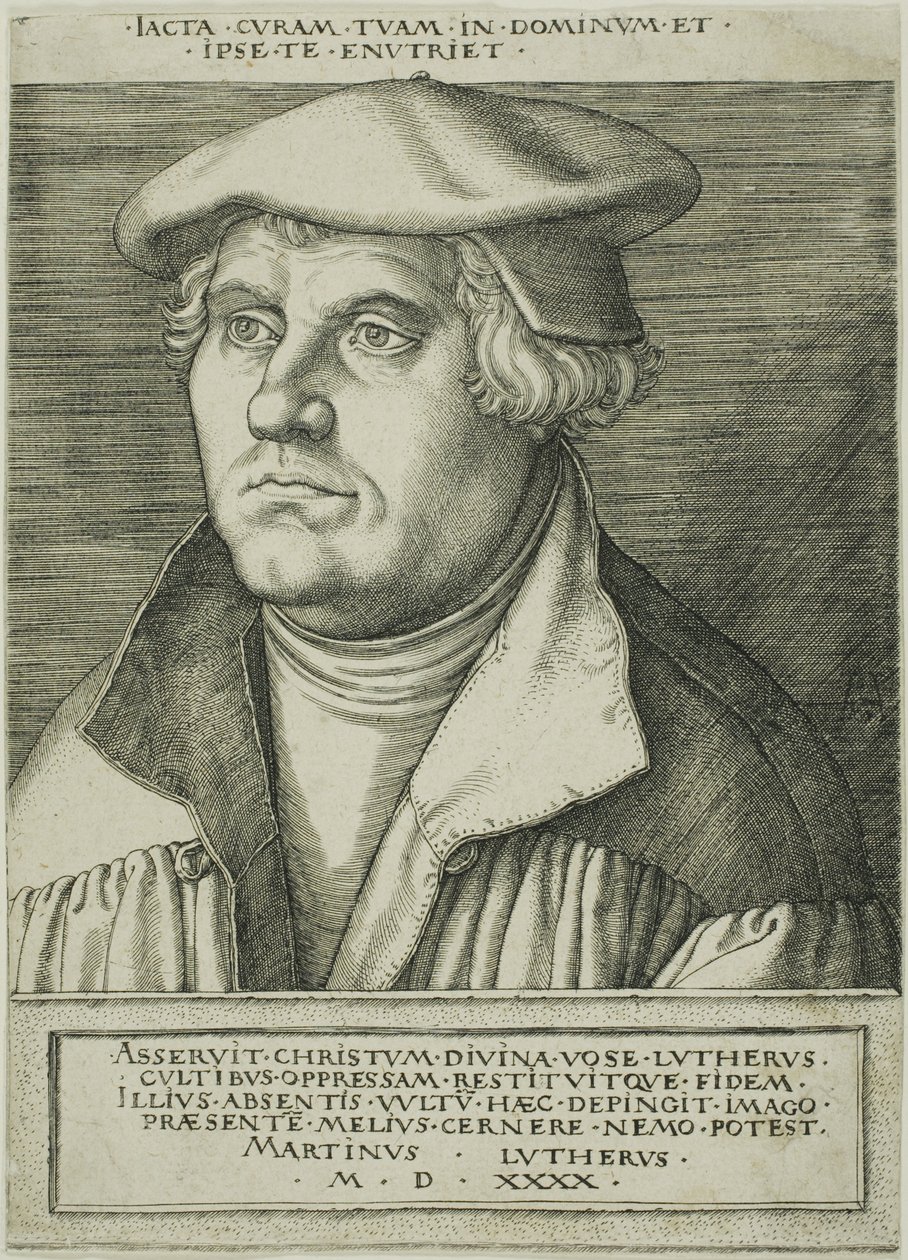 Marcin Luther autorstwa Heinrich Aldegrever