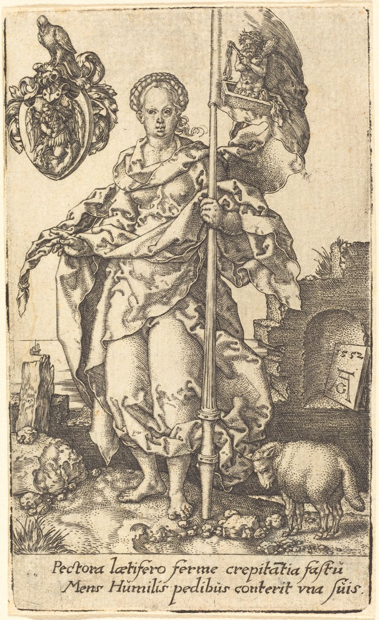 Skromność autorstwa Heinrich Aldegrever