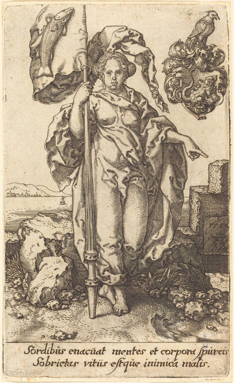 Wstrzemięźliwość autorstwa Heinrich Aldegrever