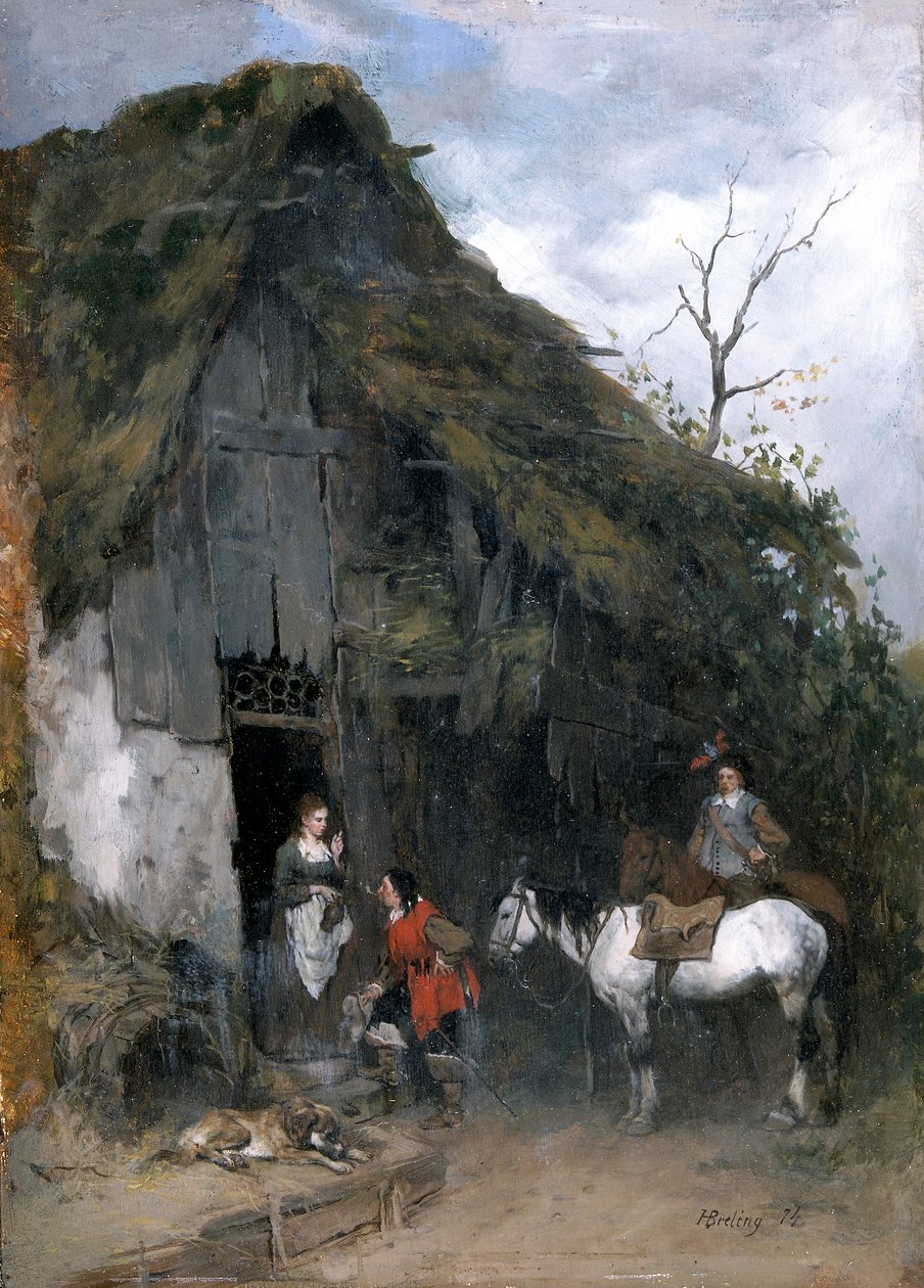 „Odświeżenie przy okazji”, ok. 1850-1900 autorstwa Heinrich Breling