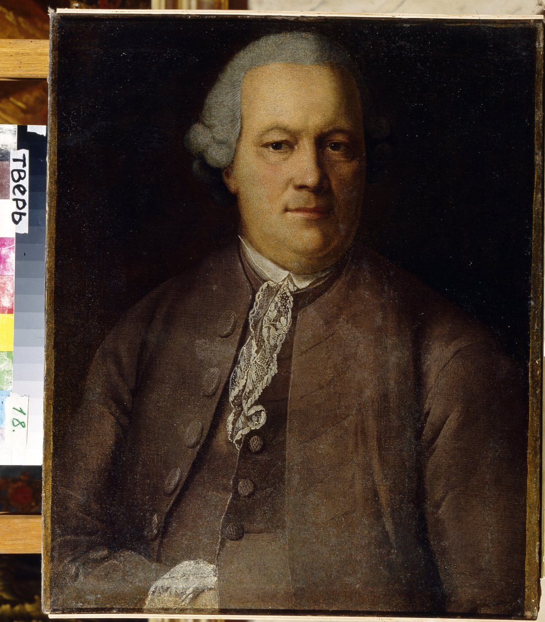Portret A. von Berg par Buchholz, Heinrich (1735-1780) autorstwa Heinrich Buchholtz