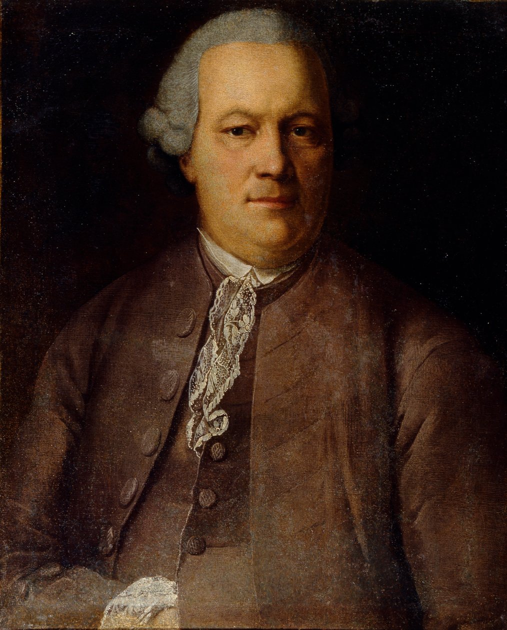 Portret A. von Berga, 1772 autorstwa Heinrich Buchholz