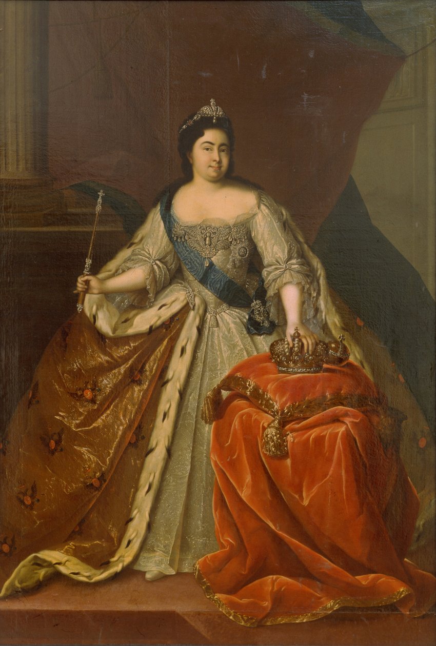 Portret cesarzowej Katarzyny I. 1684-1727 autorstwa Heinrich Buchholz