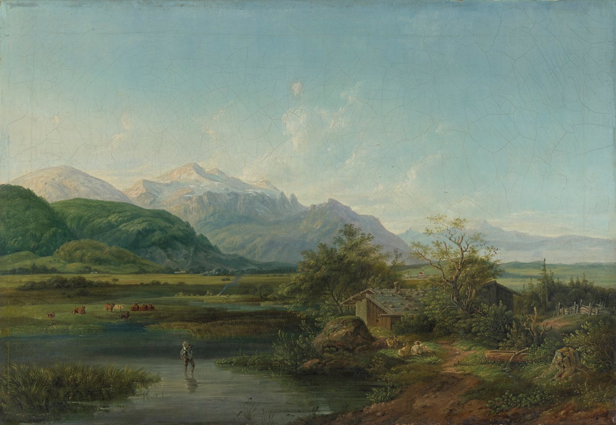 Wrzosowiska Górnej Bawarii autorstwa Heinrich Burkel