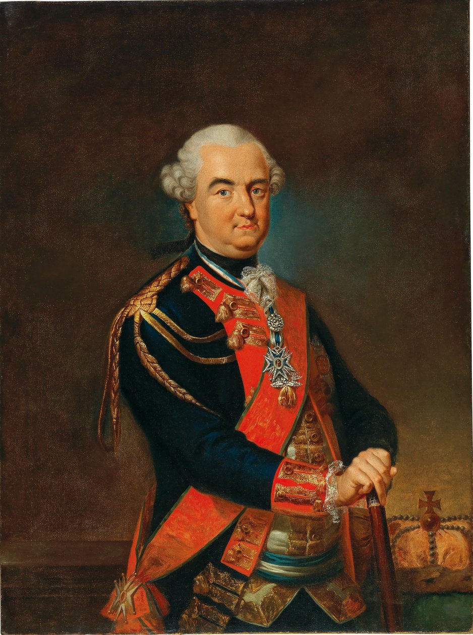 Portret Karola Teodora, elektora Bawarii, palatyna Renu, 2. poł. autorstwa Heinrich Carl Brandt