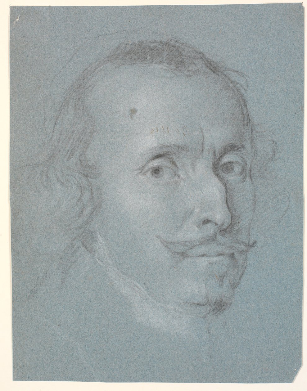 Głowa portretu męskiego autorstwa Heinrich Dittmers