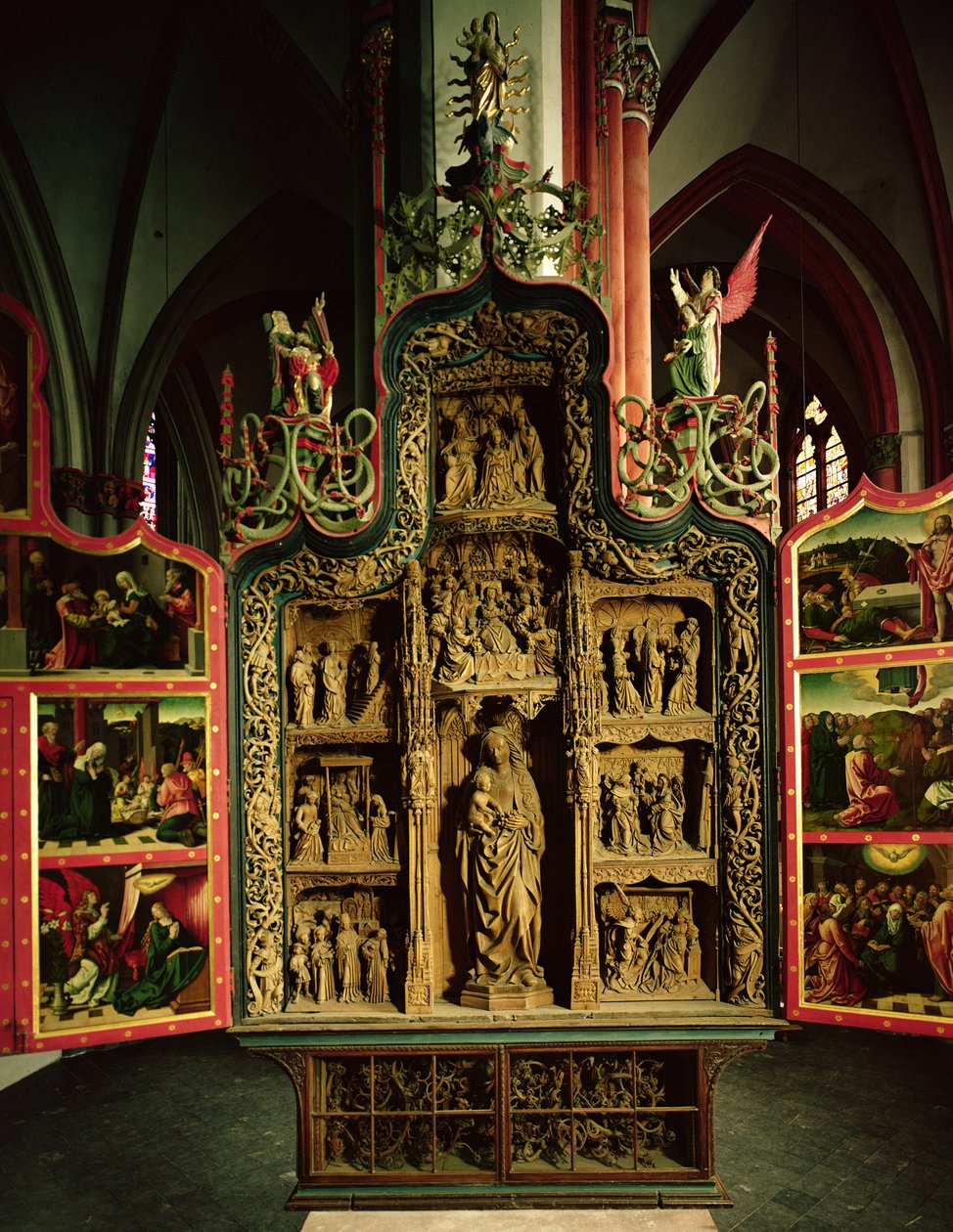 Ołtarz Pani, 1535 (drewno) autorstwa Heinrich Douvermann