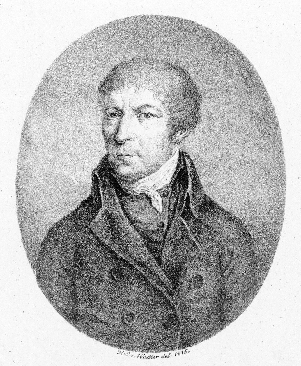 Przedstawiona osoba:  Franz Xaver Sterkel autorstwa Heinrich Eduard Winter