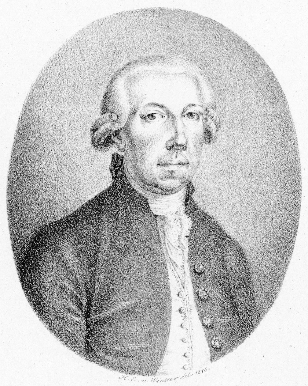 Przedstawiona osoba:  Friedrich Hartmann Graf autorstwa Heinrich Eduard Winter