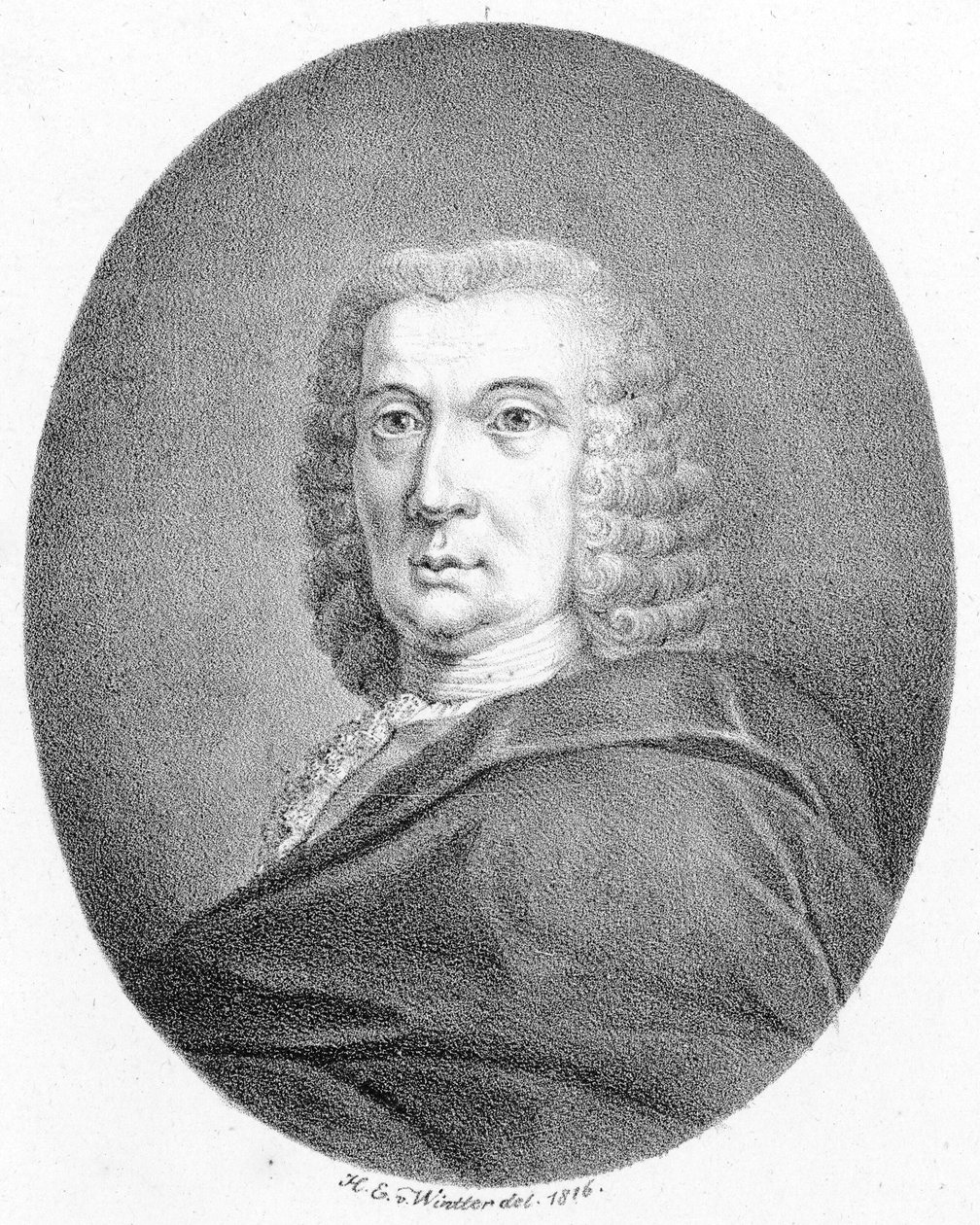 Przedstawiona osoba:  Giovanni Porta autorstwa Heinrich Eduard Winter