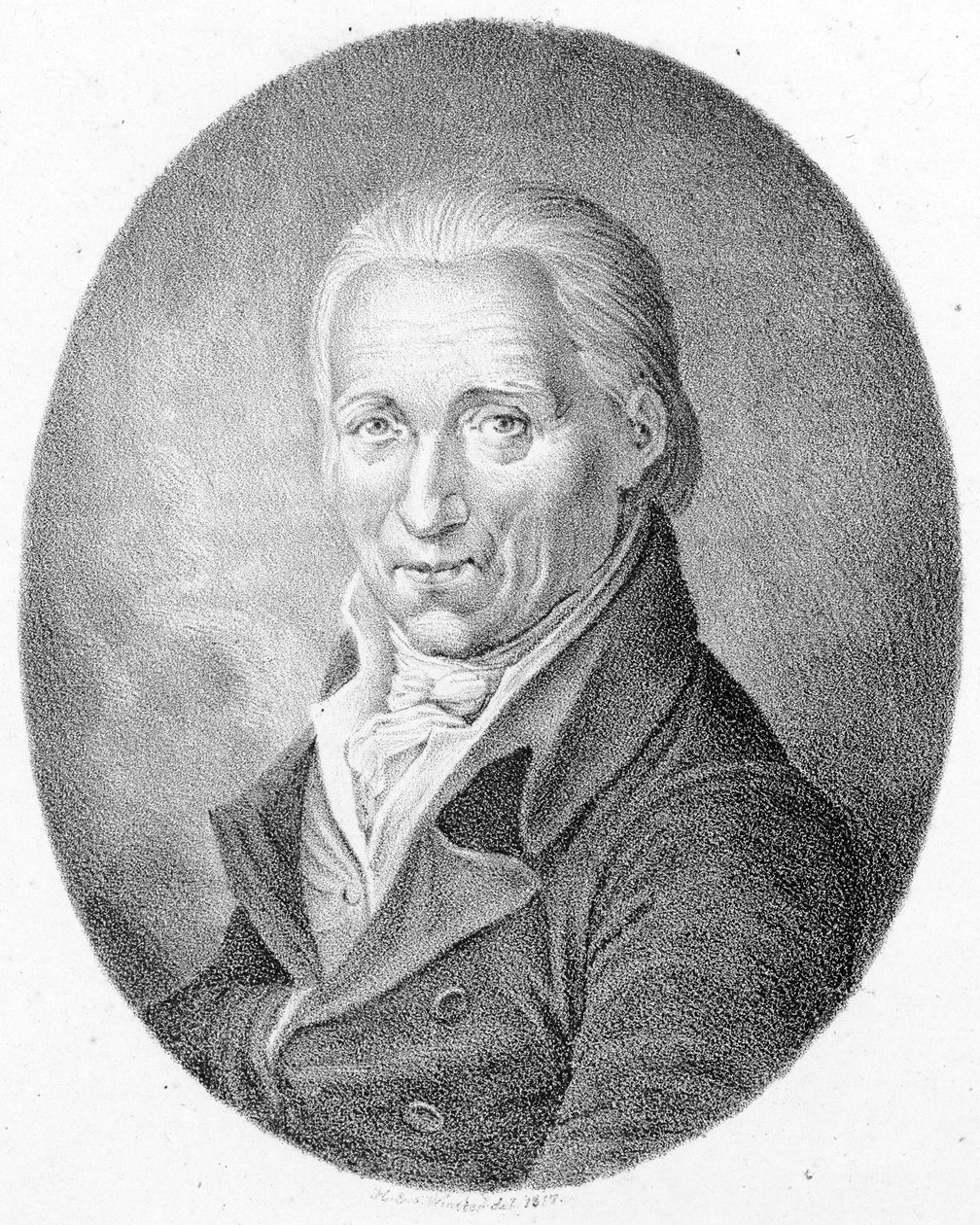 Przedstawiona osoba:  Johann Baptist Vanhal autorstwa Heinrich Eduard Winter