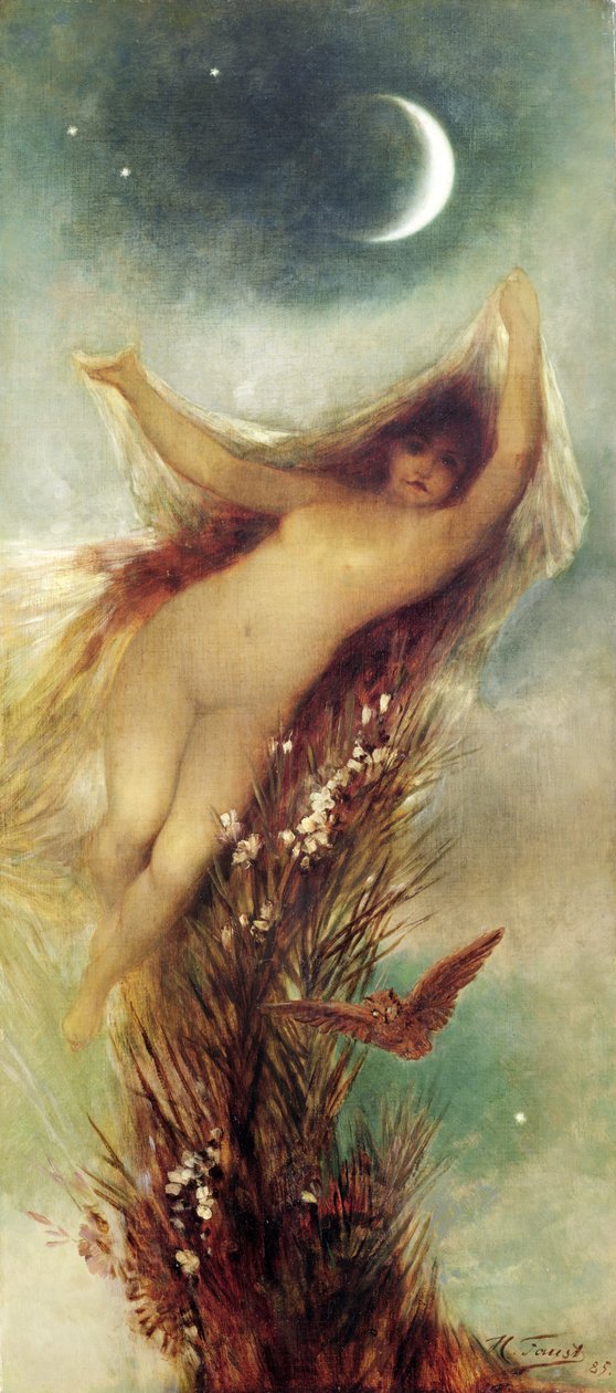 Noc, 1885 autorstwa Heinrich Faust