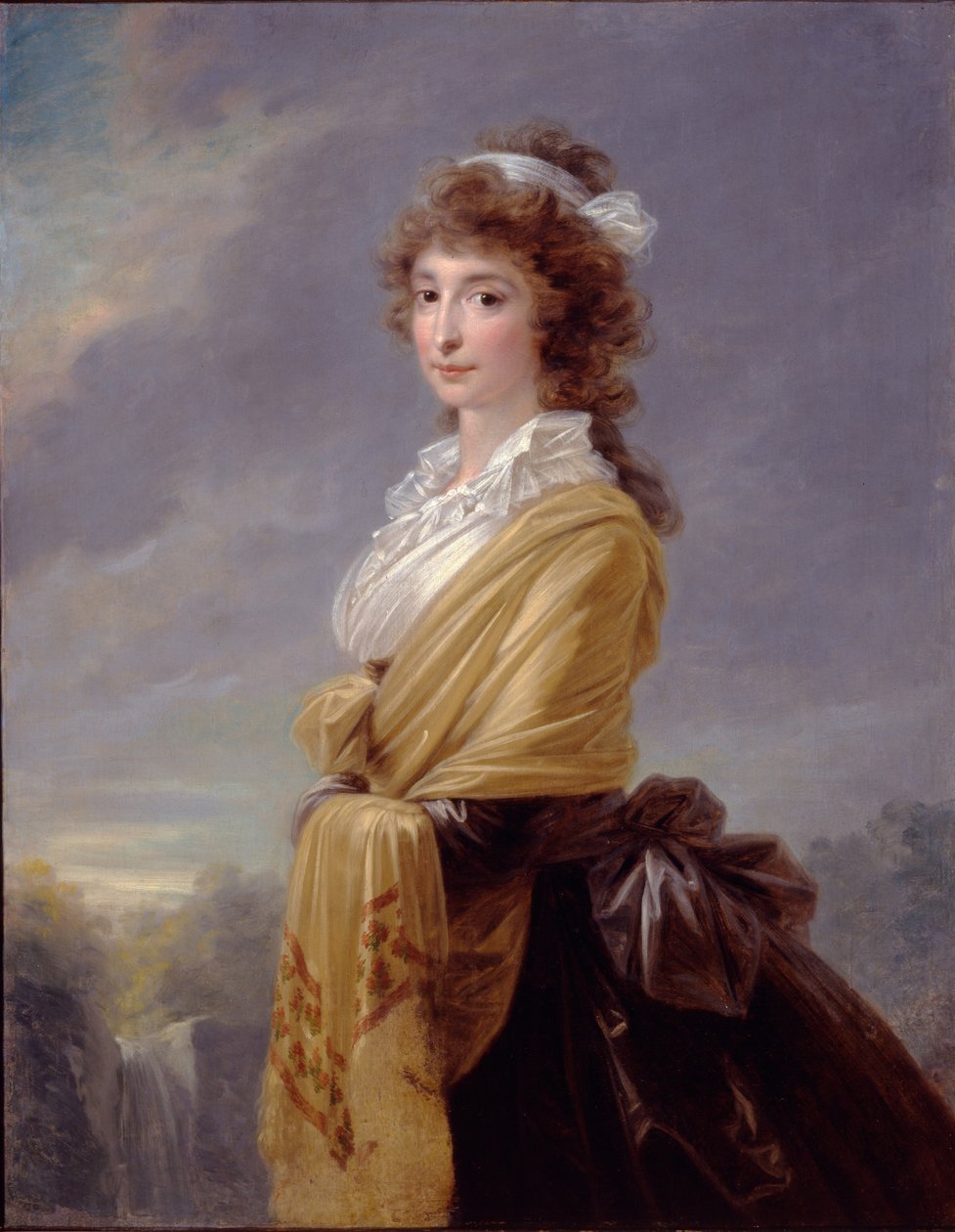 Portret hrabiny Elżbiety von Thun-Hohenstein 1764-1806, 1787 autorstwa Heinrich Friedrich Füger